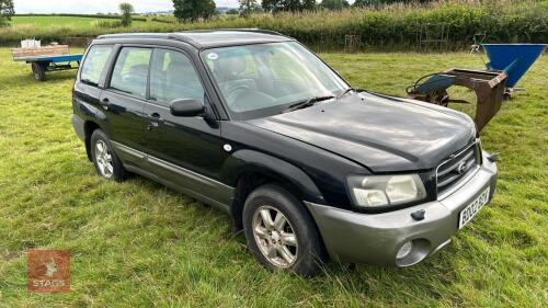 2002 SUBARU FORESTER AWD