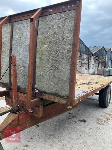 15' FLATBED TIPPING TRAILER