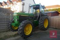 1990 JOHN DEERE 3350 4WD TRACTOR - 31