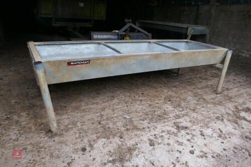 BATEMAN CATTLE FREESTANDING BEEF TROUGH