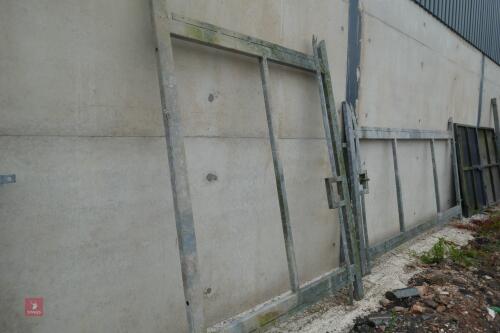 GALVANISED FRAME OF SECURITY GATE