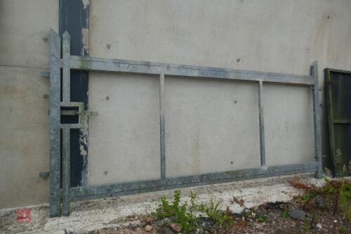 GALVANISED FRAME OF SECURITY GATE