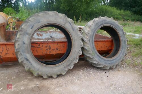 2 STOMIL 16.9 R38 REAR TRACTOR TYRES