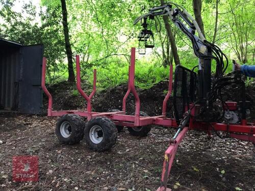 SIROMER HYDRAULIC TIMBER TRAILER