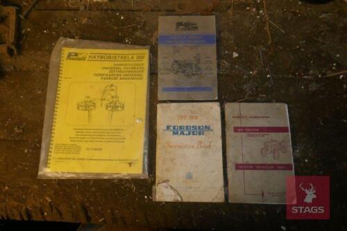 4 TRACTOR MANUALS