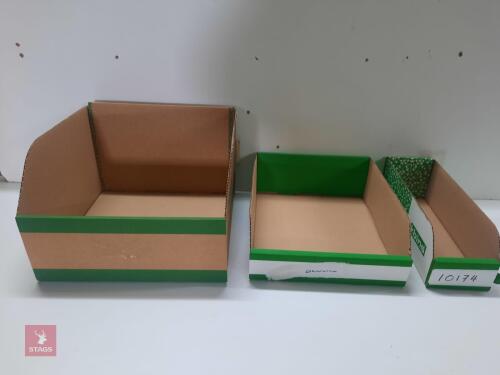 CARDBOARD STORAGE BINS