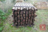 72 X 5'6" TREATED WOODEN STAKES (NO 22) - 2