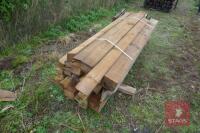 MIX OF TIMBER LENGTHS AND POSTS (NO 32) - 2