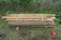 MIX OF TIMBER LENGTHS AND POSTS (NO 32) - 3
