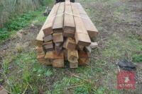 MIX OF TIMBER LENGTHS AND POSTS (NO 32) - 5