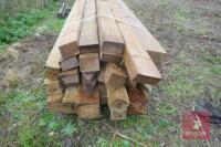 MIX OF TIMBER LENGTHS AND POSTS (NO 32) - 6
