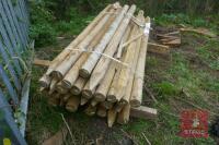 36 6' WOODEN STAKES (NO 29) - 4