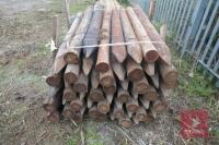 59 X 5'6" WOODEN STAKES (NO 24) - 4