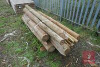 24 MIXED WOODEN STAKES (NO 21) - 3