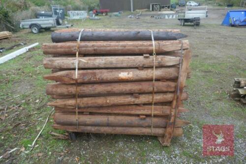 72 X 5'6" WOODEN STAKES (NO 23)