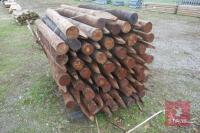 72 X 5'6" WOODEN STAKES (NO 23) - 2