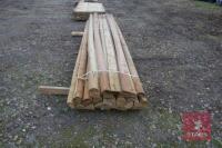 12' HALF ROUND WOODEN RAILS (NO 31) - 3