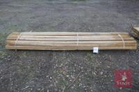 12' HALF ROUND WOODEN RAILS (NO 31) - 5