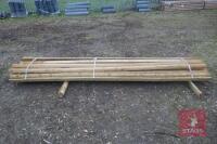 12' HALF ROUND WOODEN RAILS (NO 31) - 6