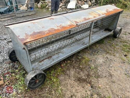 8' GALVANISED HAY RACK