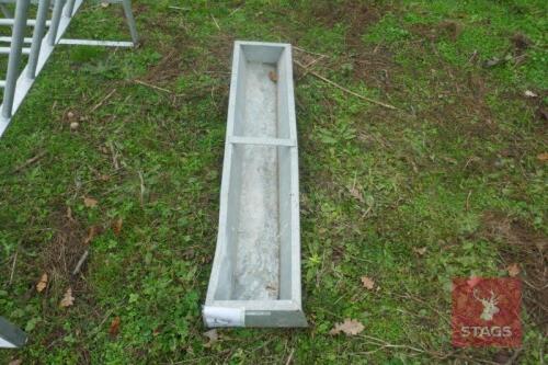 4.5' GALV FEED TROUGH (NO 14)