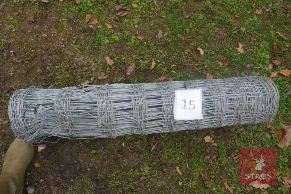 ROLL OF 4' STOCK WIRE (NO 15)