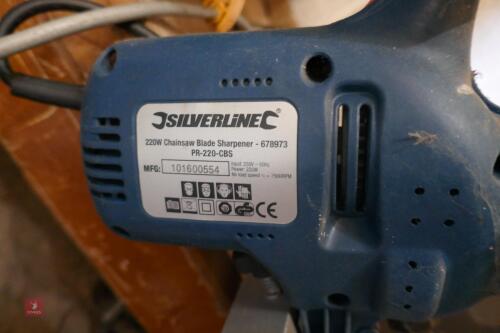 SILVERLINE CHAINSAW SHARPENER