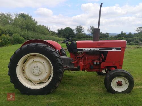 1978 INTERNATIONAL 684 HARVESTER TRACTOR