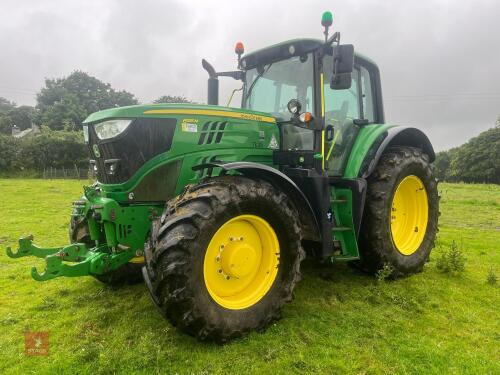 2019 JOHN DEERE 6155M 4WD TRACTOR