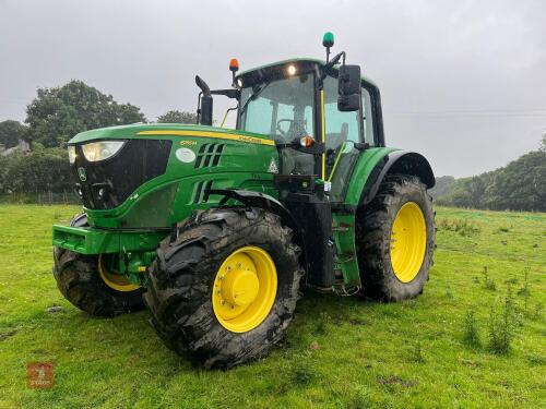 2019 JOHN DEERE 6155M 4WD TRACTOR