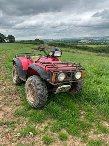 2003 HONDA FOREMANS 4X4 QUADBIKE