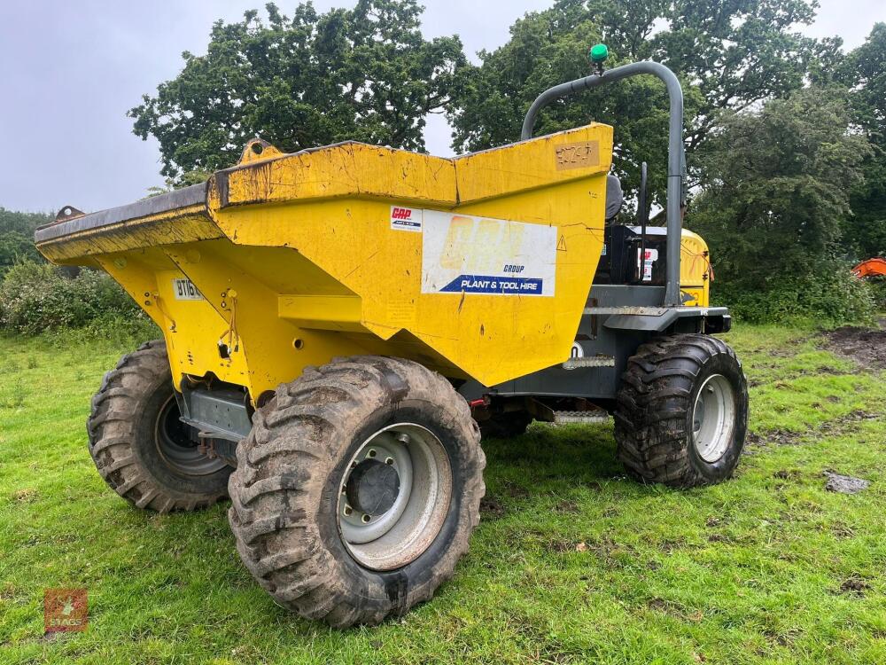 2016 WACKER NEUSON DW90 9T DUMPER TRUCK