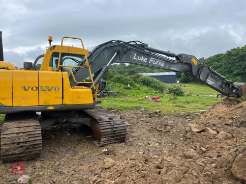 2001 VOLVO EC140LC 14T EXCAVATOR