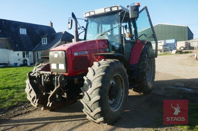 2001 MASSEY FERGUSON 6290 4WD TRACTOR