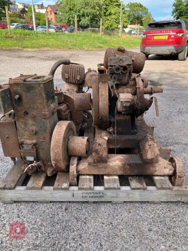 5 VARIOUS STATIONARY ENGINES (S/R)