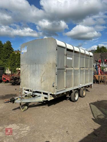 IFOR WILLIAMS 12' LIVESTOCK TRAILER