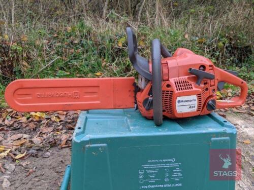 HUSQVARNA CHAINSAW MODEL 435