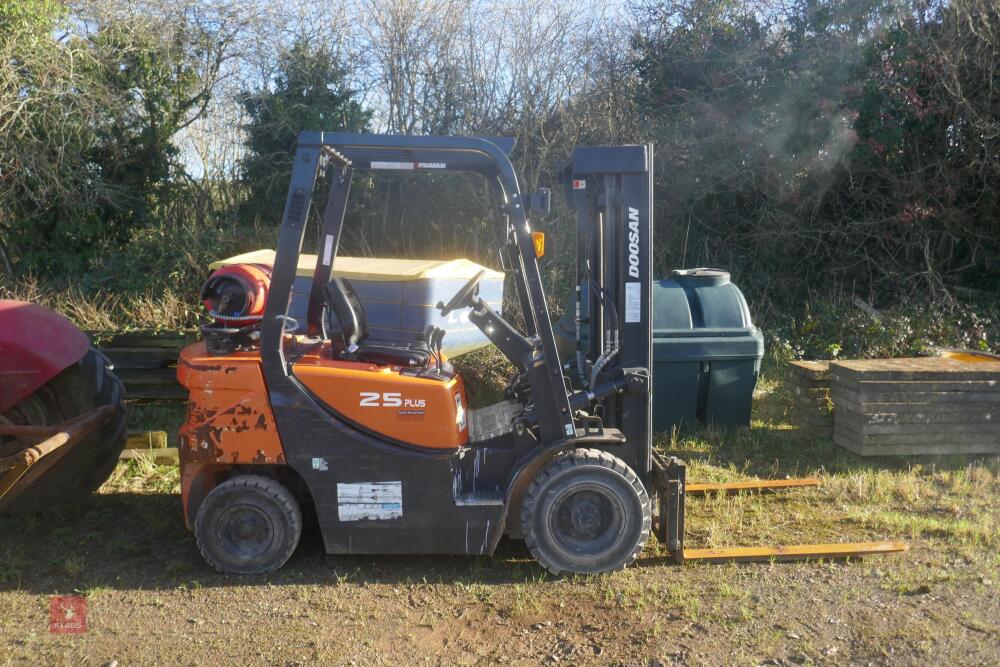 2018 DOOSAN 25PLUS FORKLIFT