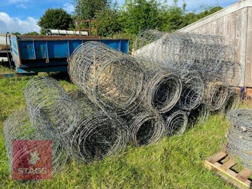 QTY OF USED STOCK NETTING