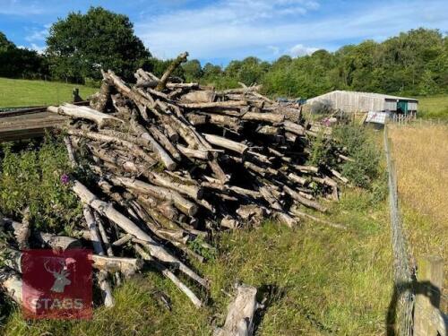 STACK OF HARD WOOD