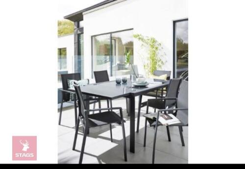 OUTDOOR TABLE AND CHAIRS