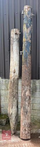 9'6'' & 8' LONG TELEGRAPH POSTS