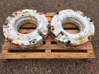FORD TRACTOR REAR WHEEL WEIGHTS