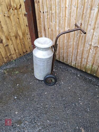 MILK CHURN WITH CARRIER