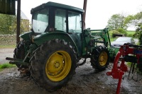 2002 JOHN DEERE 5310 4WD TRACTOR C/W LOADER - 9