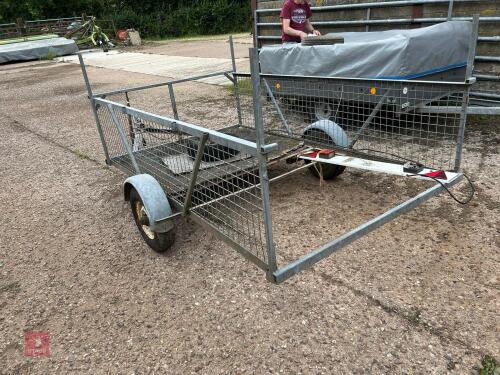 4' 10'' X 8' 2'' MESH SIDE TRAILER