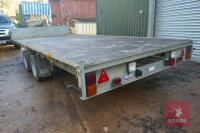 2014 IFOR WILLIAMS 16' FLAT BED TRAILER - 9