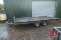 2014 IFOR WILLIAMS 16' FLAT BED TRAILER - 10