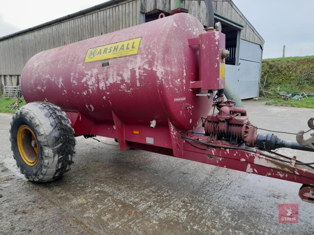 2003 MARSHALL 1300G SLURRY TANKER