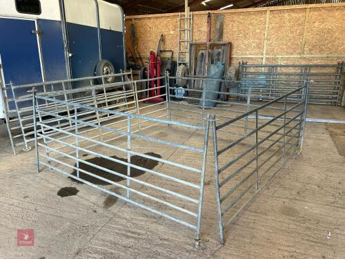 10 X 2.4M X 1.1M GALV SHEEP HURDLES